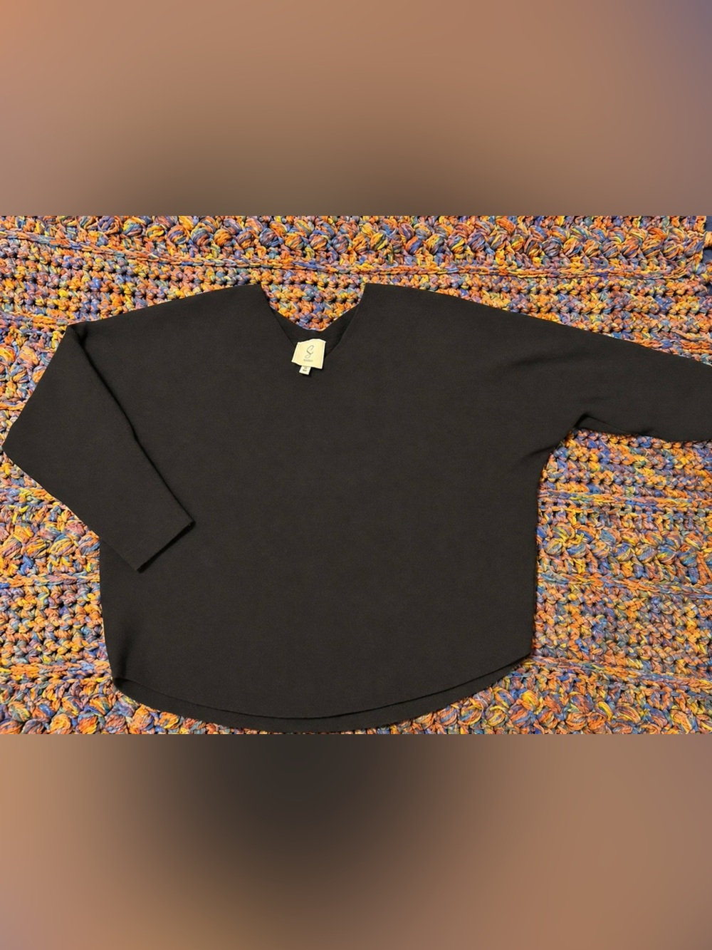 Sioni Black longsleeve, soft& stretchy material